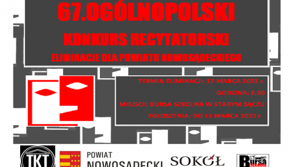  67. Ogólnopolski  Konkurs Recytatorski